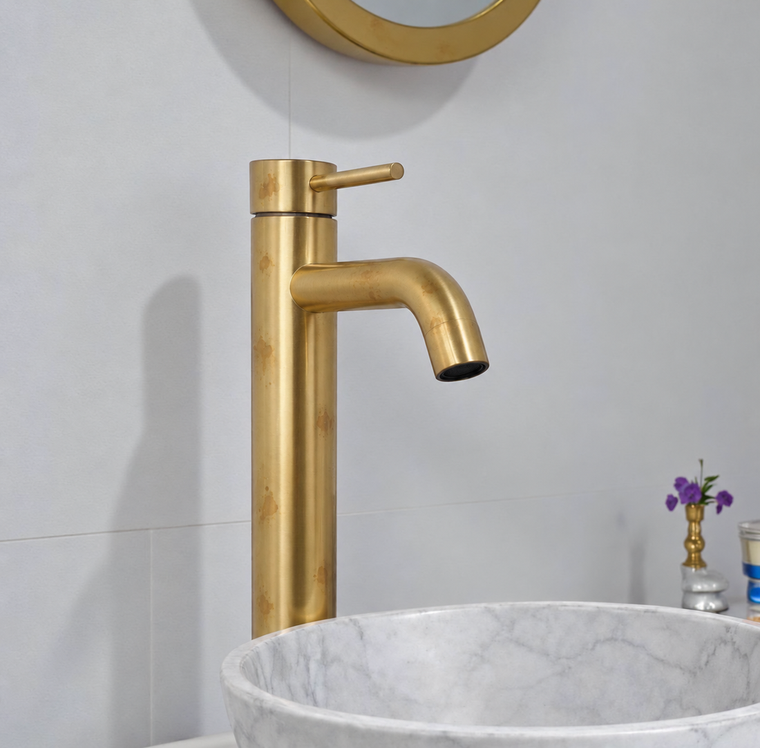 Napa Vessel Faucet – Unlacquered Brass
