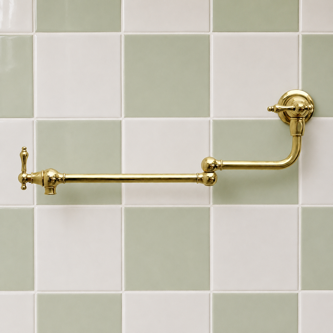 Ensemble de douche à effet pluie en laiton non verni avec douchette et bec de baignoire, système de douche mural moderne et luxueux