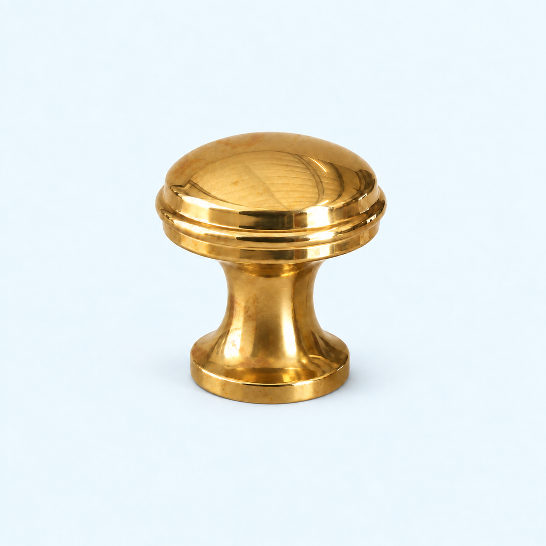 Mushroom Cabinet Knob | Unlacquered Brass - view 7