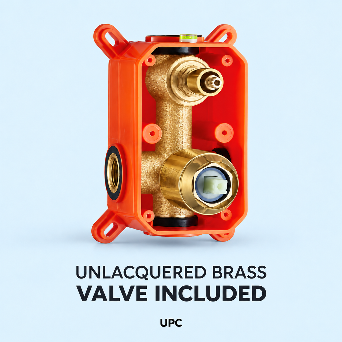 Trio Tub & Shower Set – Unlacquered Brass