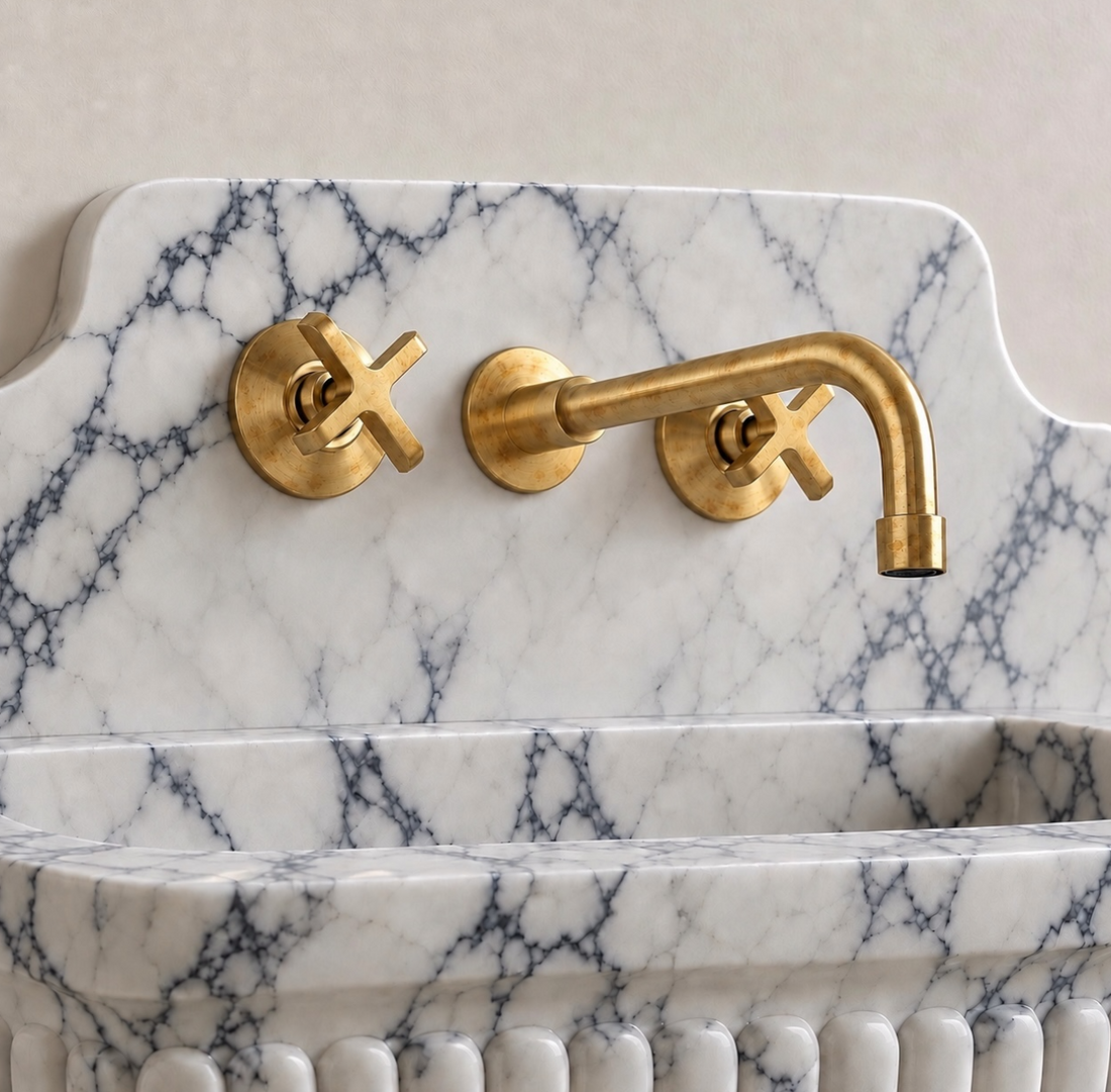 Marlow Bathroom Faucet – Unlacquered Brass