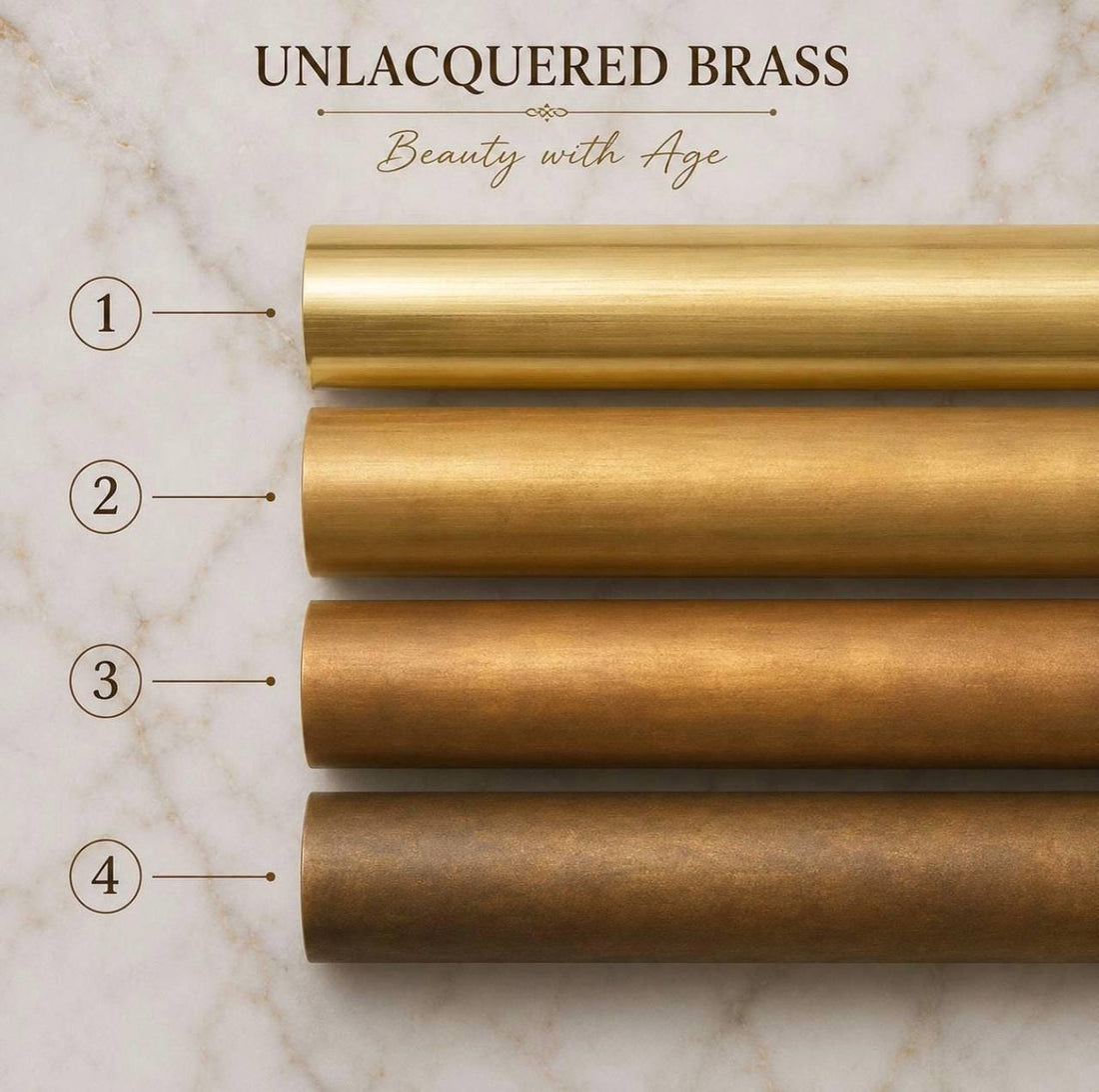 Ball Cabinet Knob – Unlacquered Brass