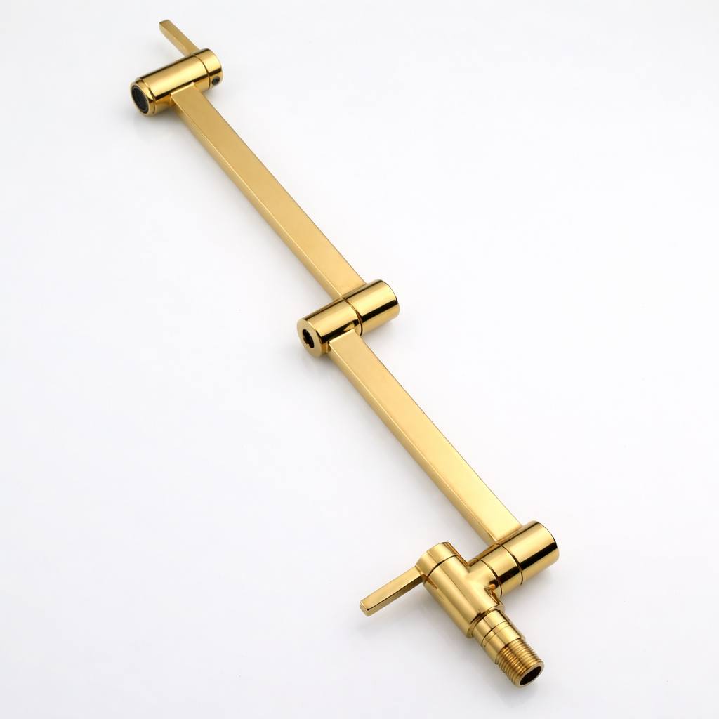 Taous Unlacquered Brass Wall Mount Pot Filler Faucet