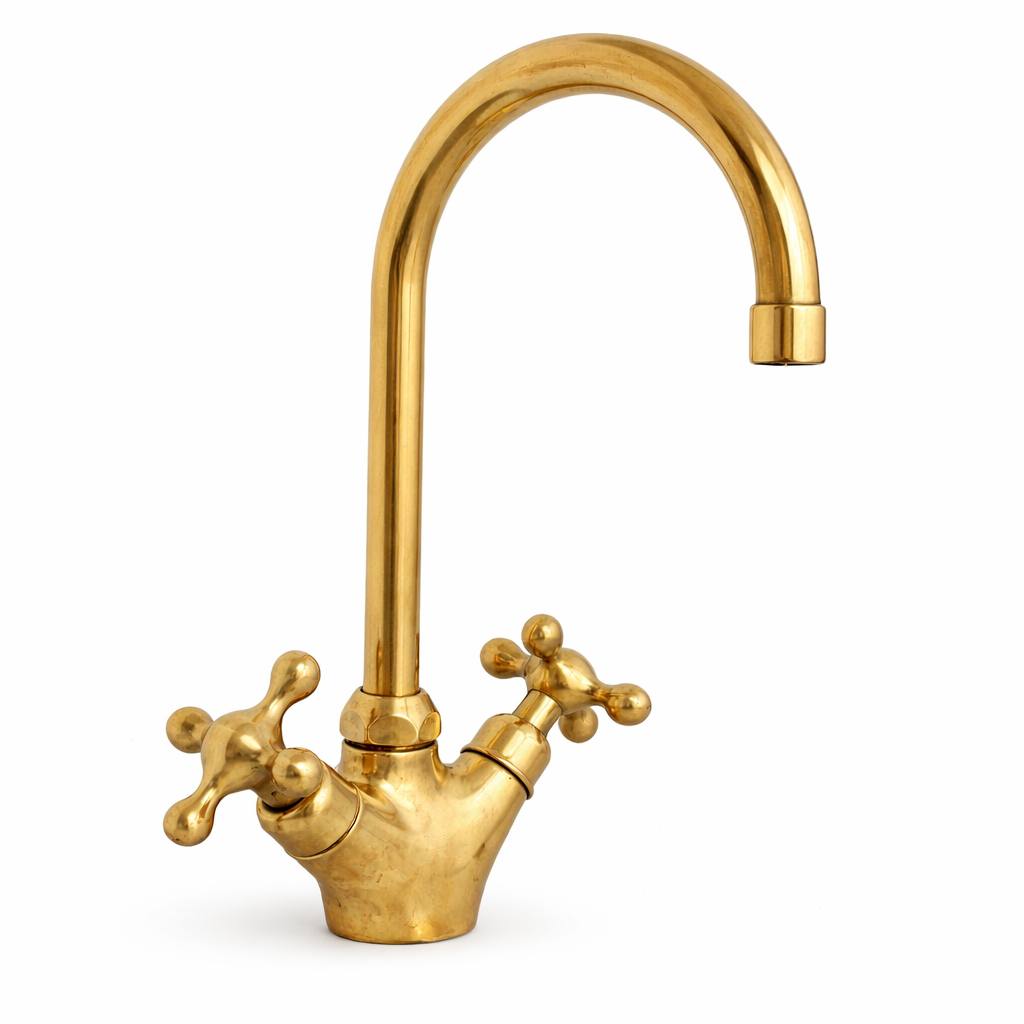 OHio Single-Hole Bar Faucet – Unlacquered Brass