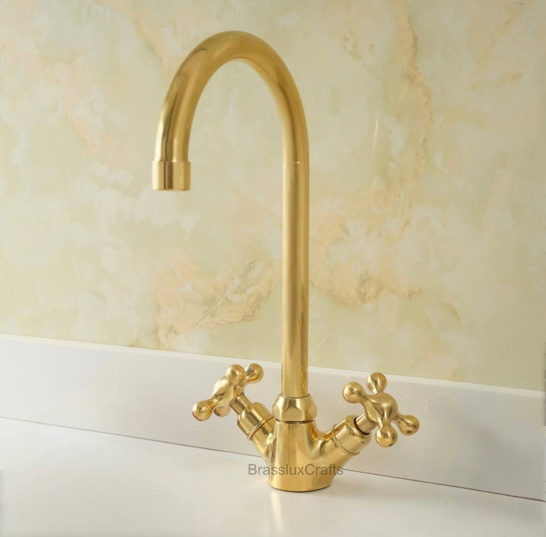 OHio Single-Hole Bar Faucet – Unlacquered Brass