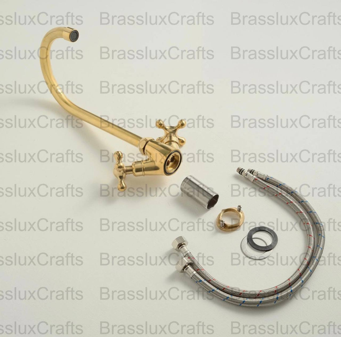 OHio Single-Hole Bar Faucet – Unlacquered Brass