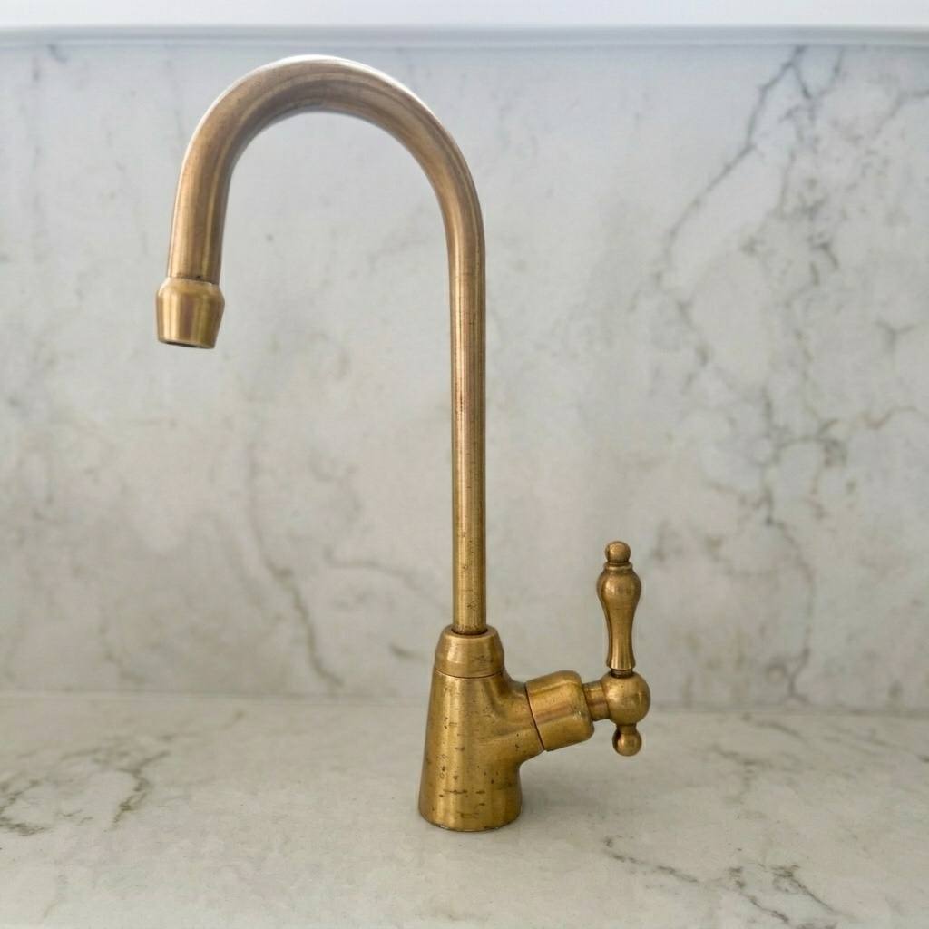 Unlacquered Brass RO Drinking Water Faucet