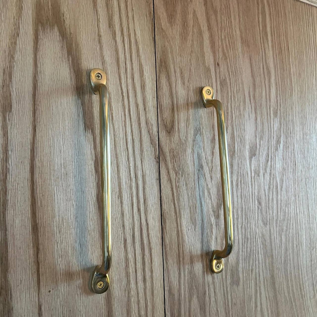 Unlacquered Brass Cabinet Pulls