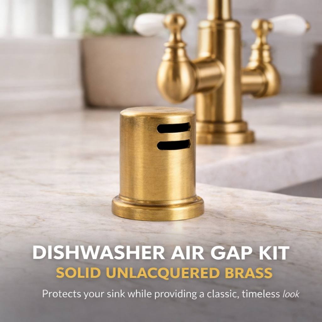 Brass Air Gap Kit for Kitchen Sink