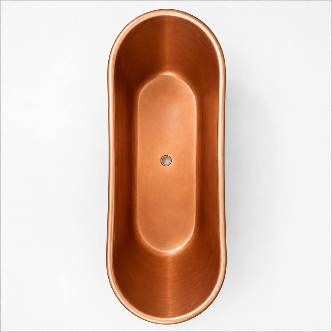 Handcrafted Turquoise Patina Copper Bathtub
