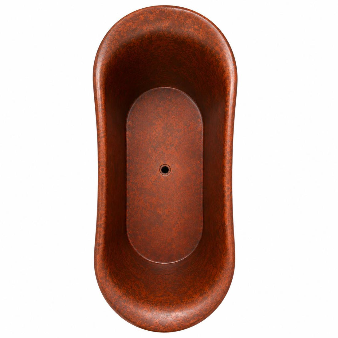 Rustic Antique Copper Freestanding Bathtub