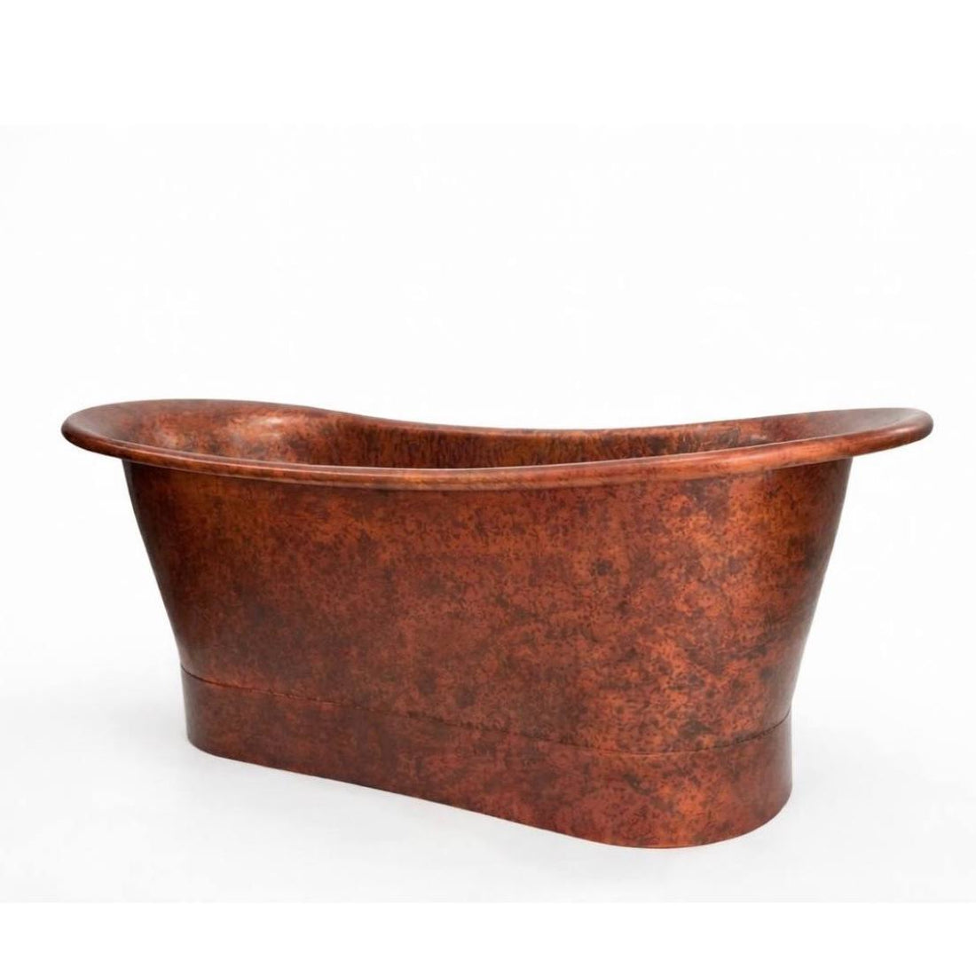 Rustic Antique Copper Freestanding Bathtub