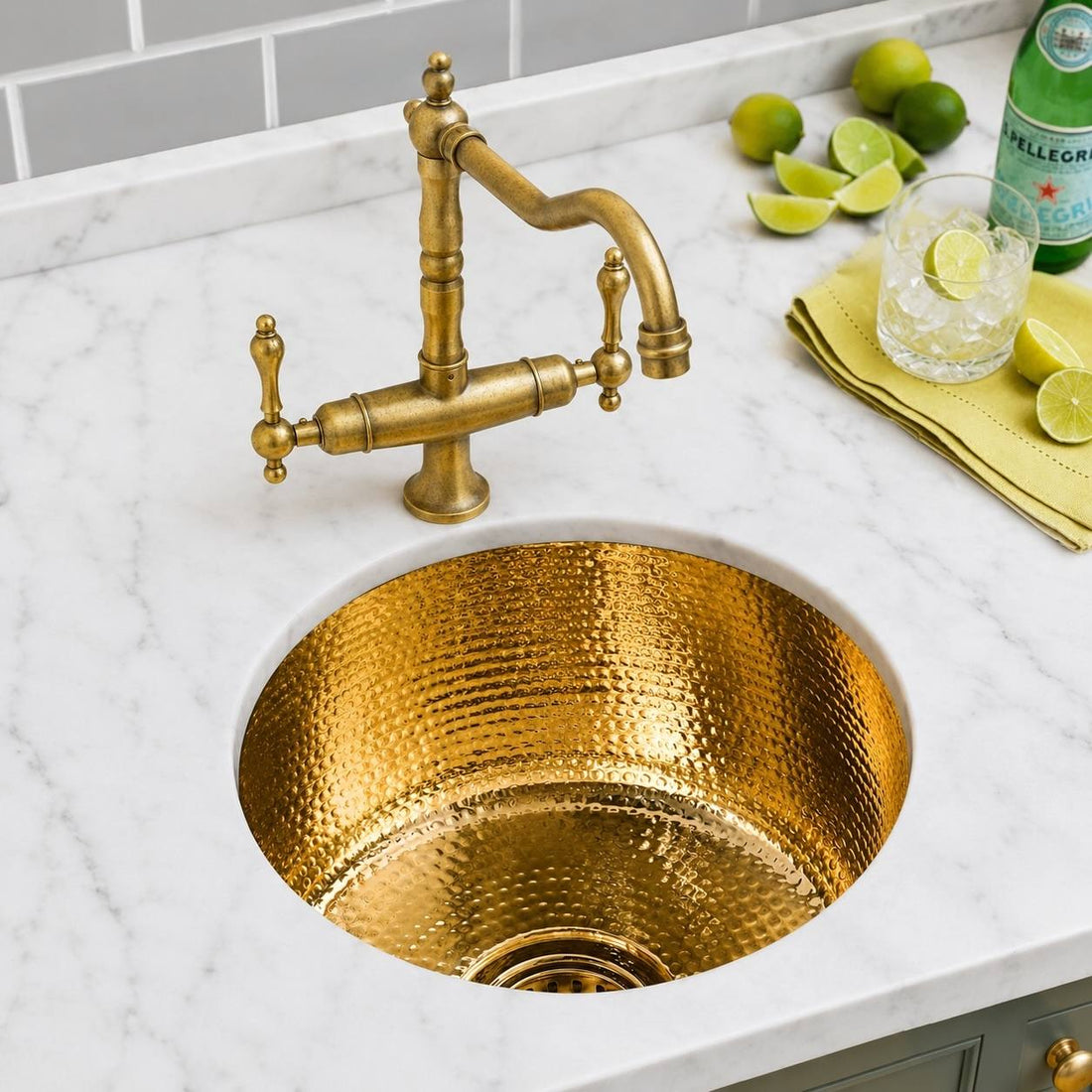 Union Single Hole Bar Faucet – Unlacquered Brass