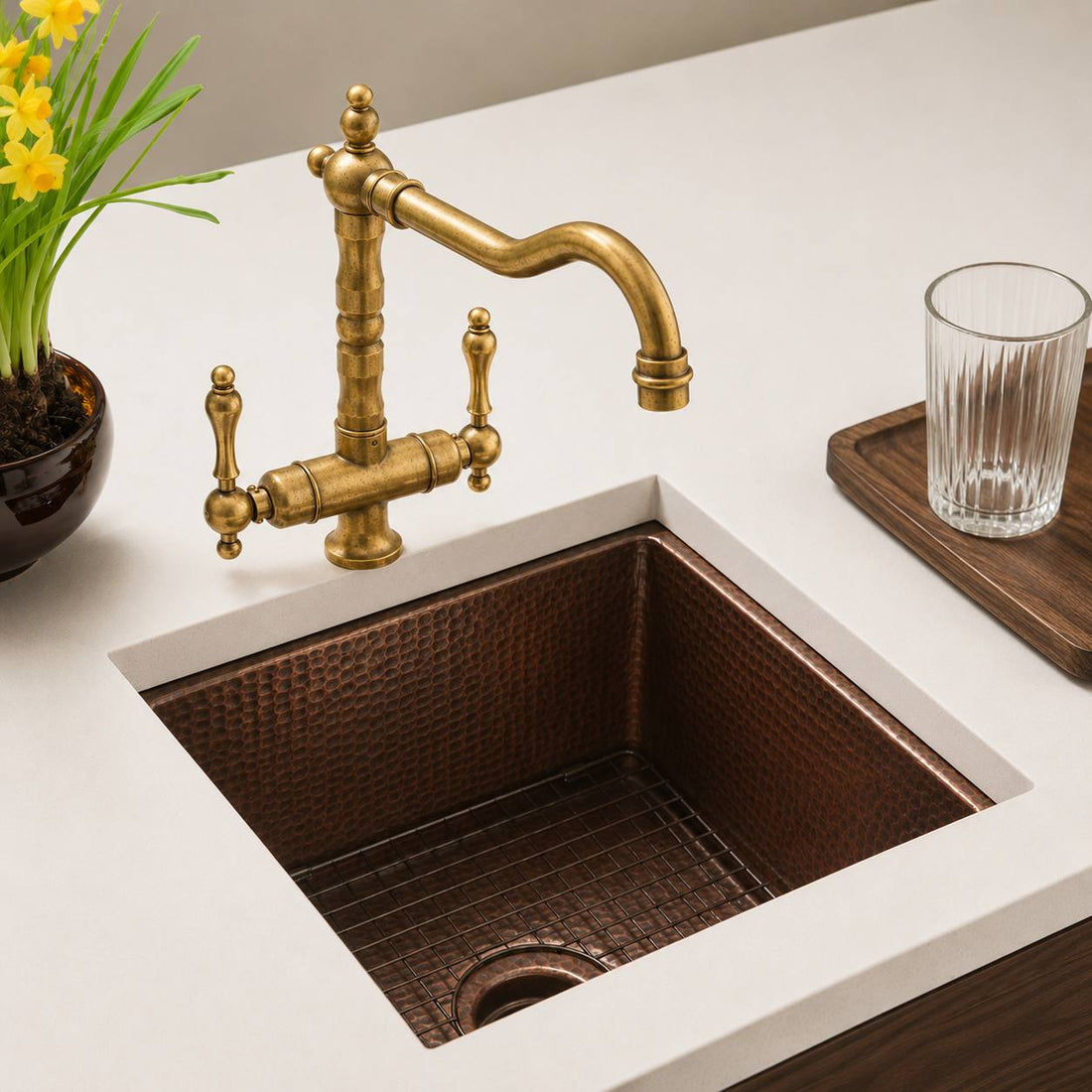 Union Single Hole Bar Faucet – Unlacquered Brass