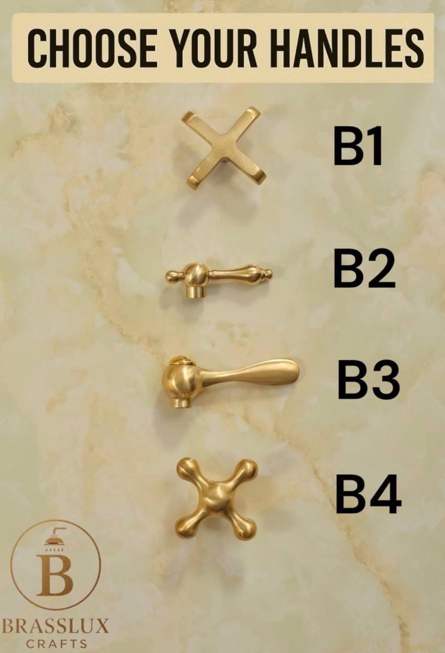 Rosamy Wall-Mount Kitchen Faucet – Unlacquered Brass