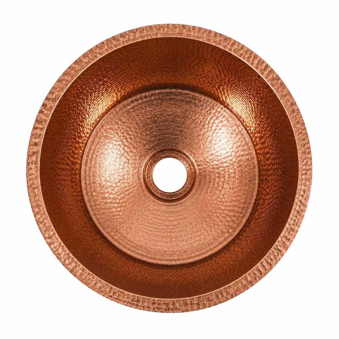 Round Copper Bar Kitchen Sink