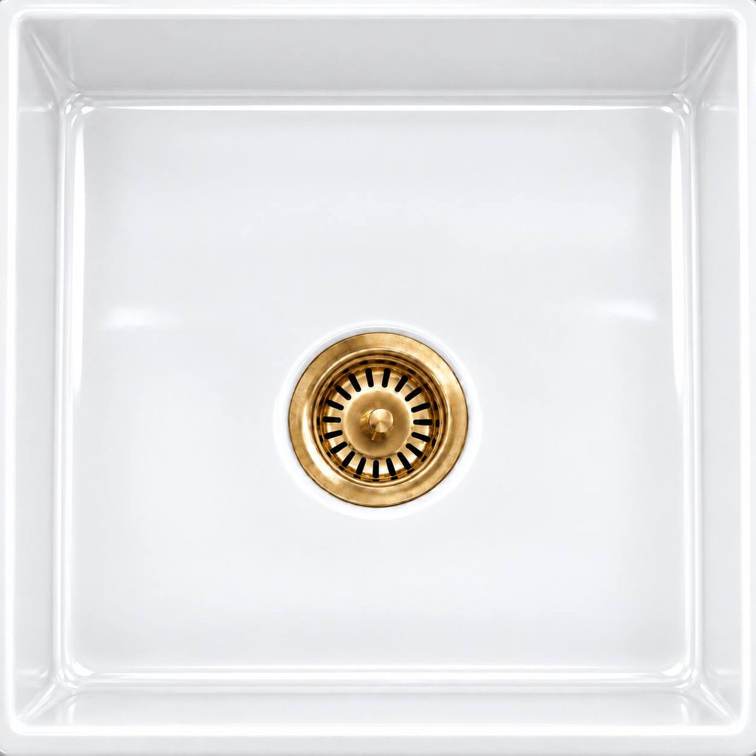Heavy-Duty Disposal Flange & Strainer – Unlacquered Brass